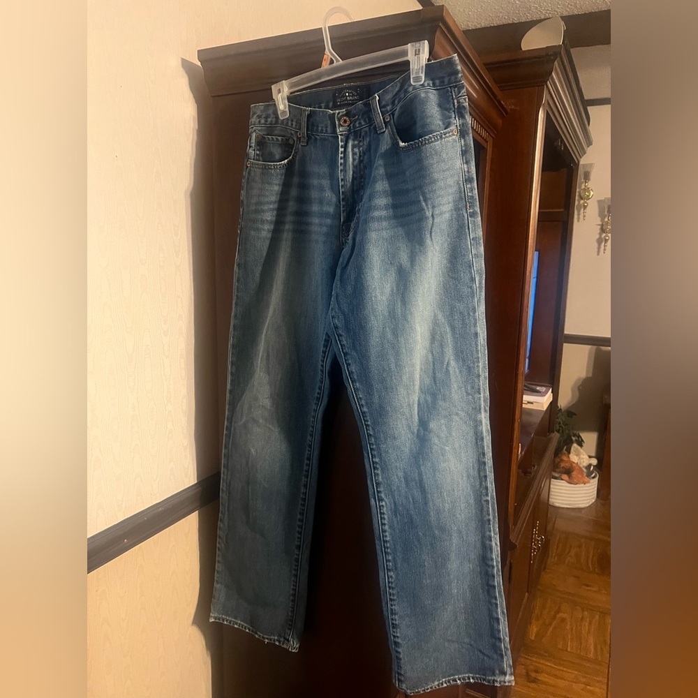 Lucky Brand Men's Straight Blue Jeans